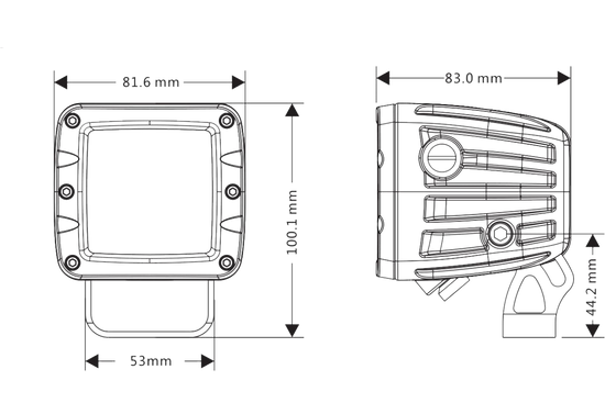 Flex Dual Colour LED Pod Lights