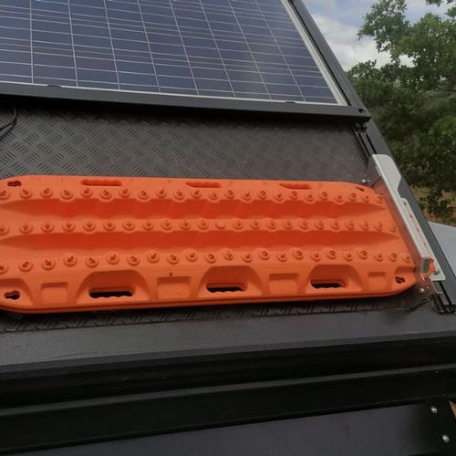 Quick Pitch RTT Trax-Mount (Pair) – Bolt-On MaxTrax Holder for Rooftop Tents