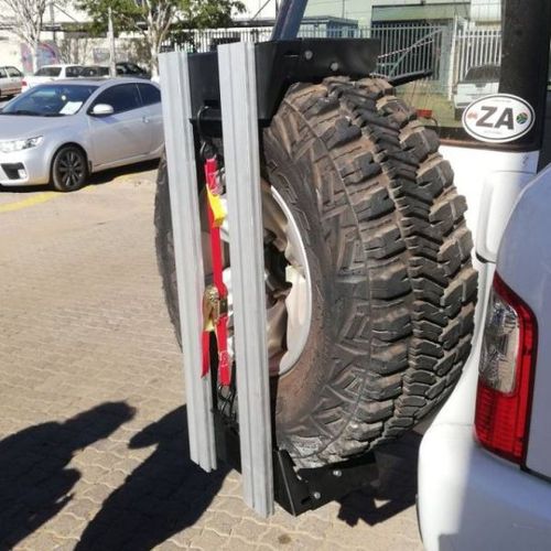 Quick Pitch Spare Wheel Cargo Mount – Turn Your Spare Tyre Into an Accessory Hub