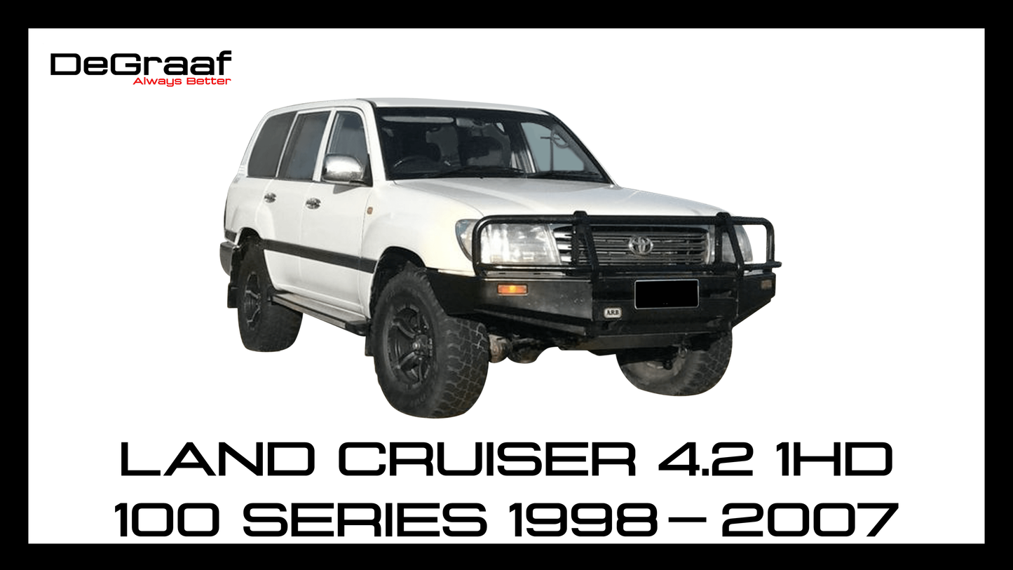 DeGraaf 76mm Stainless Steel Performance Exhaust | Toyota Land Cruiser 100 Series 4.2 1HD-FTE (1998–2007)