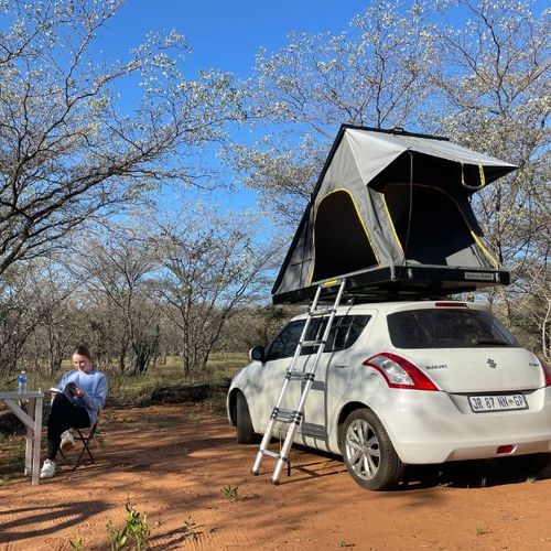 Quick Pitch Aero Rooftop Tent – Lightweight 65kg Hard-Shell Clamshell RTT for 2 Adults