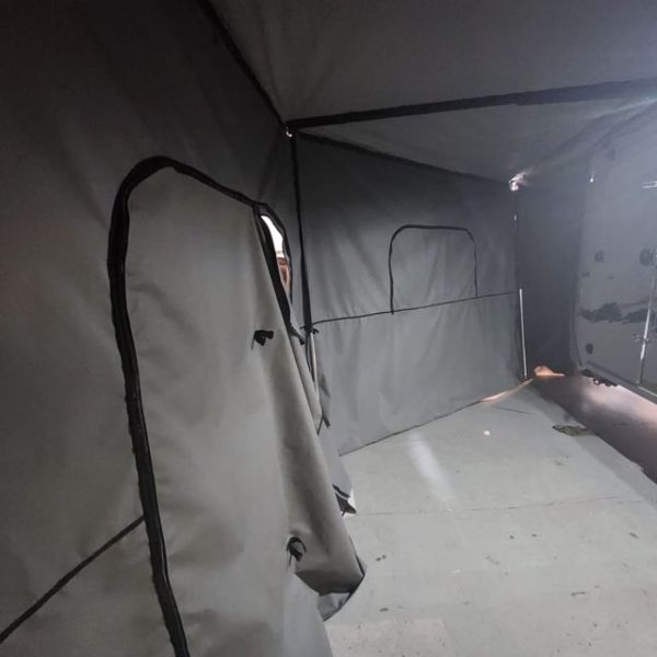 Quick Pitch Weathershade Awning Maxx Side Wall Kit – 5-Panel Full Enclosure for the 7m Maxx Awning