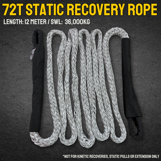 72-Ton Static Recovery Rope / Strop (12 Meters)