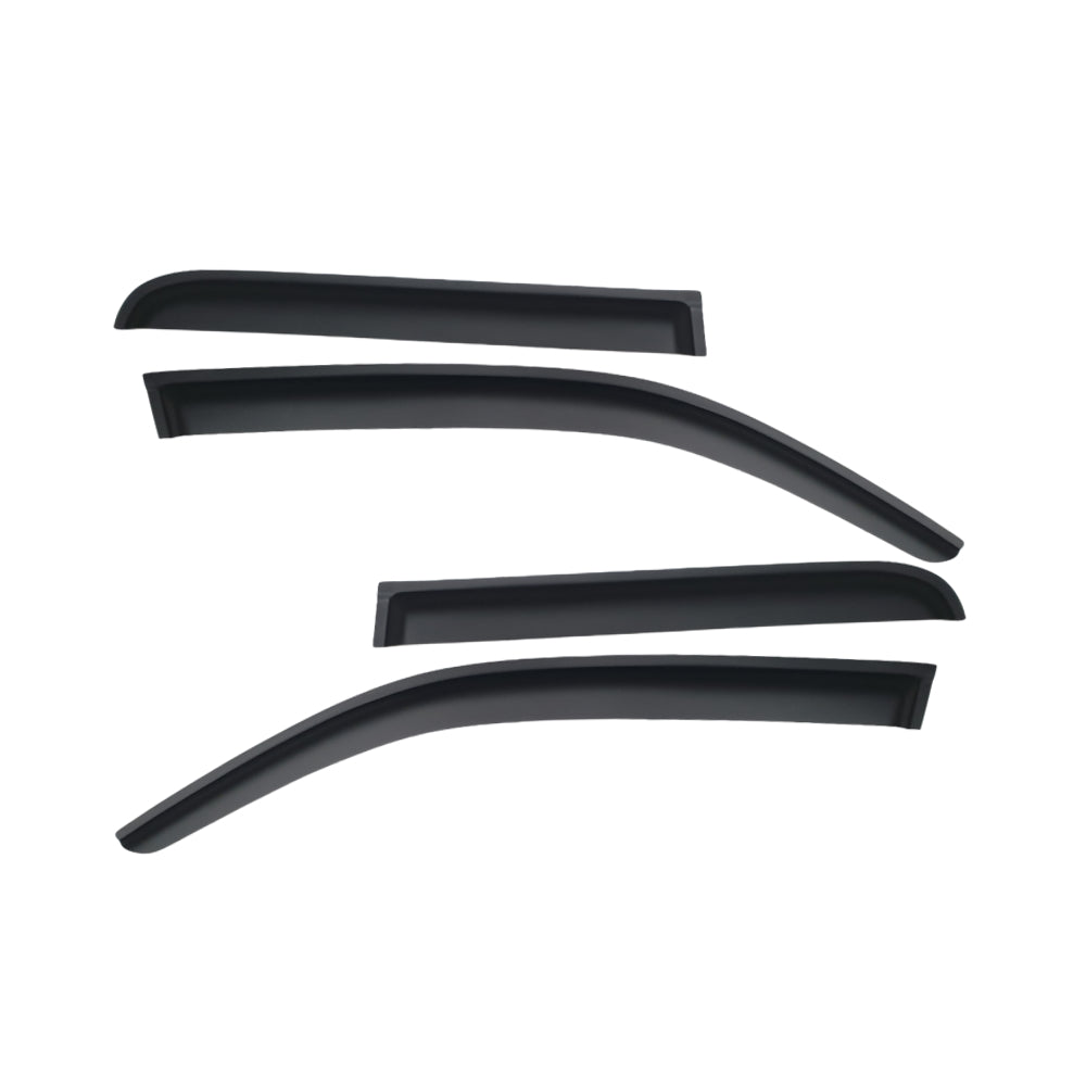 Volkswagen Amarok 2010 - 2022 Weather Guards D/C - Matte Black