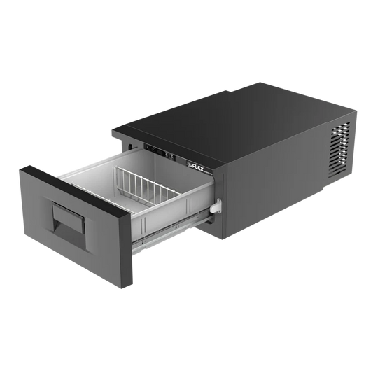 Flex Adventures D30 20L Drawer Fridge Freezer | Built-In Canopy & Drawer System | Bluetooth | 12V/24V