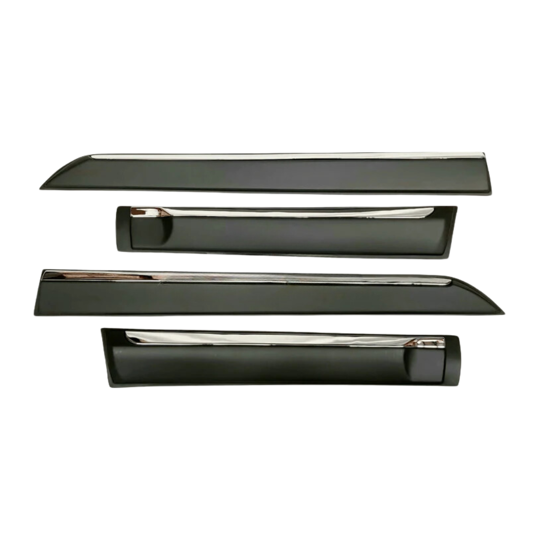 Ford Everest 2016-2021 Side Molding Matt Black/Chrome