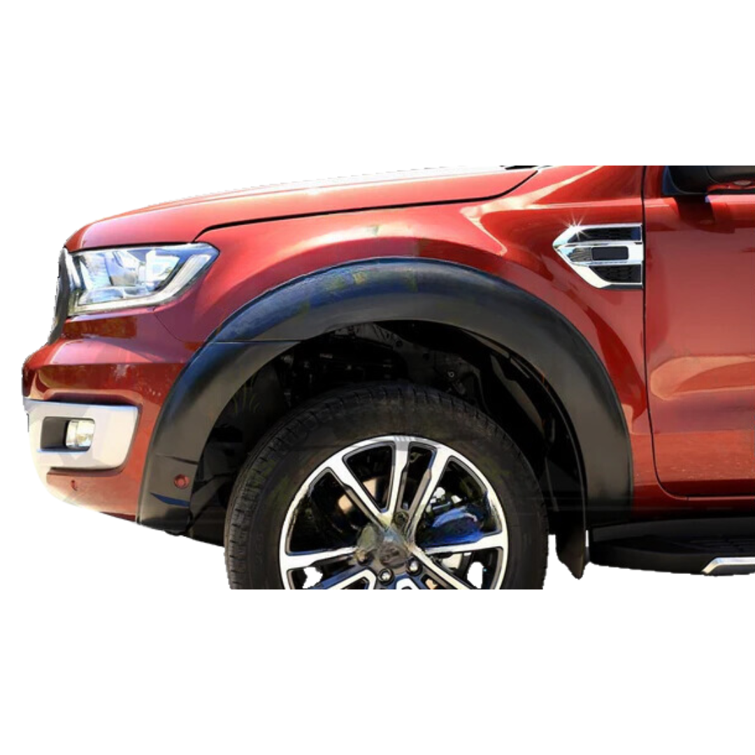 Ford Everest 2016-2022 Fender Flare With Sensor Cut Orange Peel Matt Black
