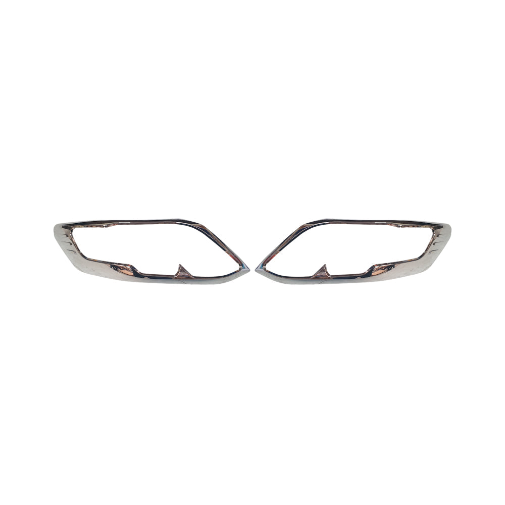 Toyota Fortuner 2012-2015 Head Light Cover - Chrome