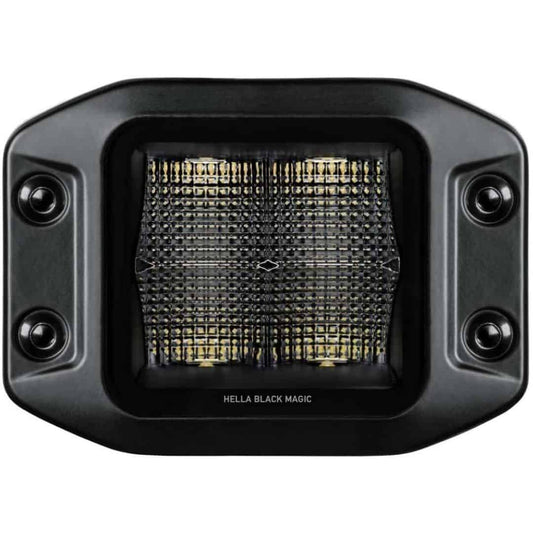 Hella LED Black Magic 3.2" Cube Kit - (Flood/Flush)
