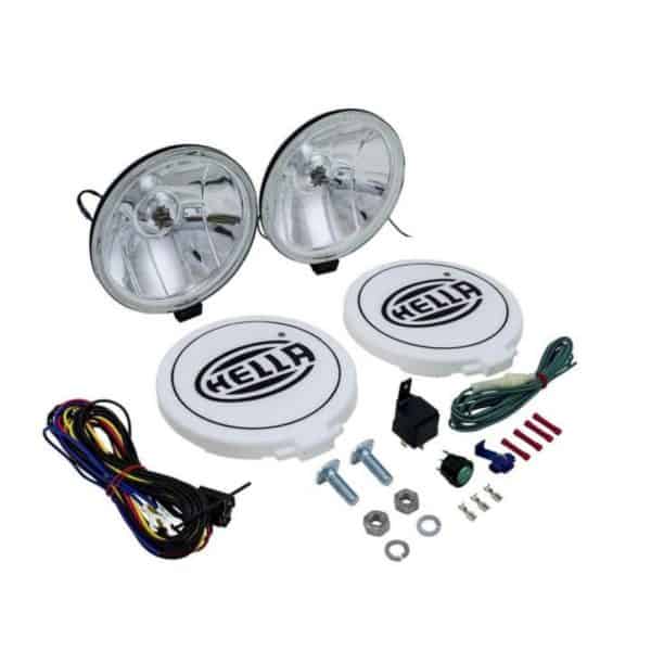Hella Comet 500 Driving Lamp Set 12V H3 Halogen (Kit with 2 Lamps)