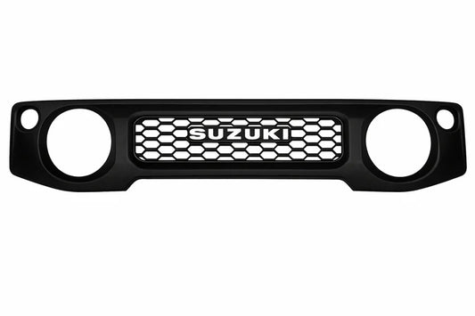 Suzuki Jimny 2018+ Grey Heritage Style Grill with Suzuki Logo (3 door and 5 door)