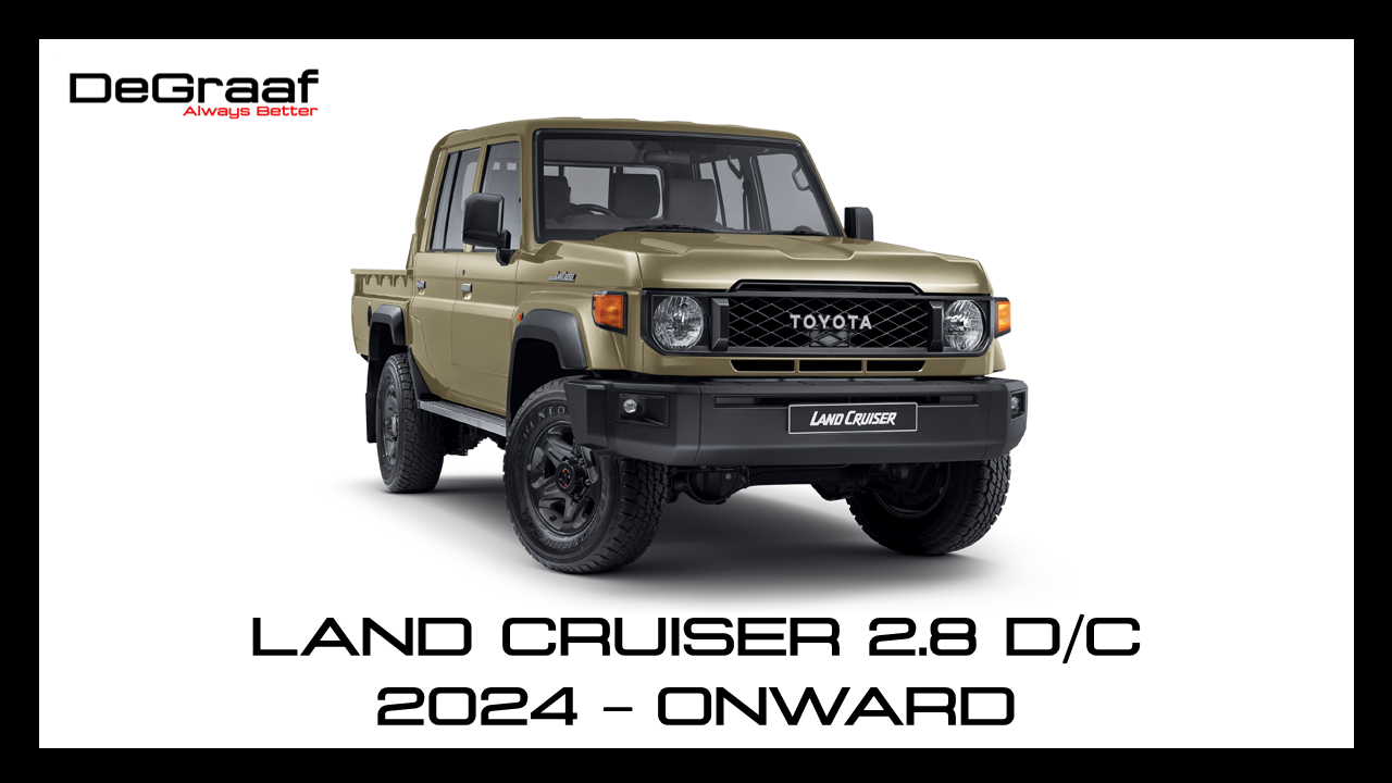 DeGraaf 76mm Stainless Steel Performance Exhaust | Toyota Land Cruiser 79 2.8 GD-6 Double Cab (2024–Present)