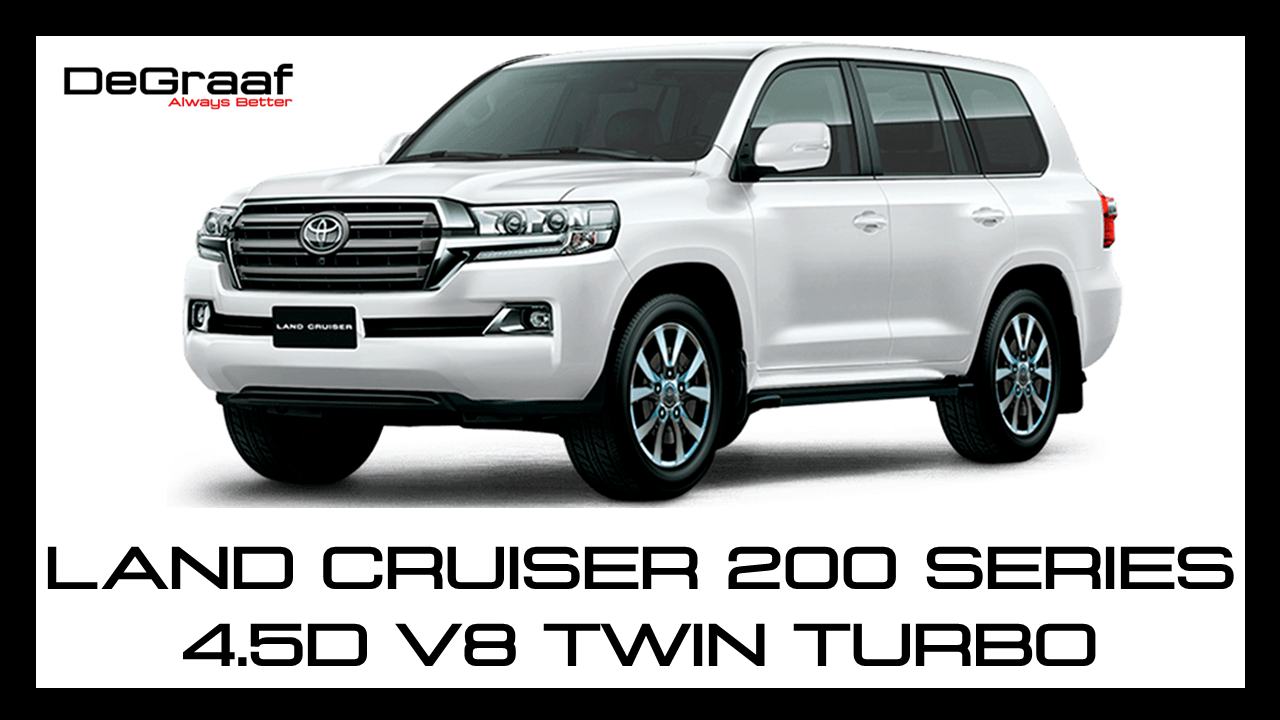 DeGraaf 76mm Stainless Steel Performance Exhaust | Toyota Land Cruiser 200 Series 4.5D V8 Twin-Turbo (2007–2021)