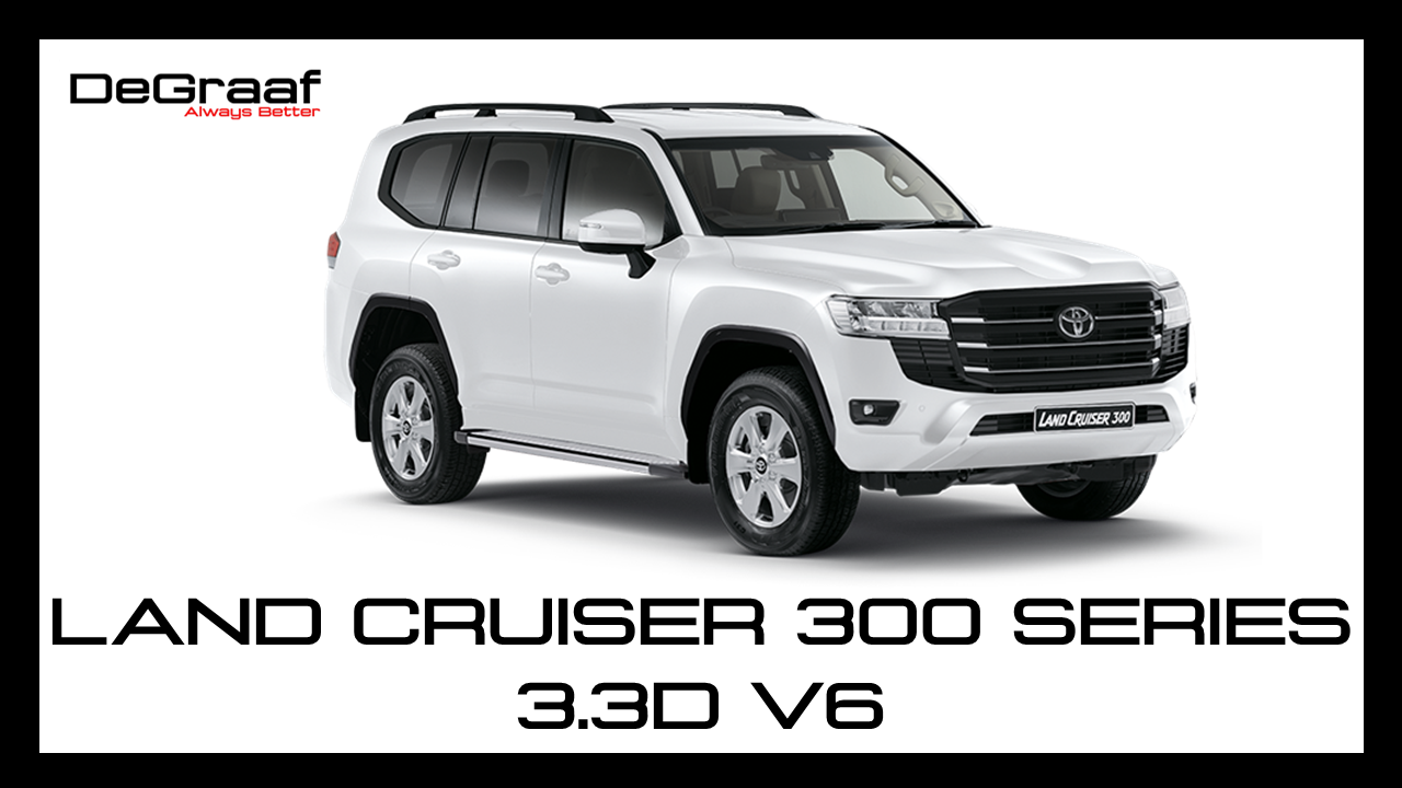 DeGraaf 76mm Stainless Steel Performance Exhaust | Toyota Land Cruiser 300 Series 3.3D V6 (2022–Present)