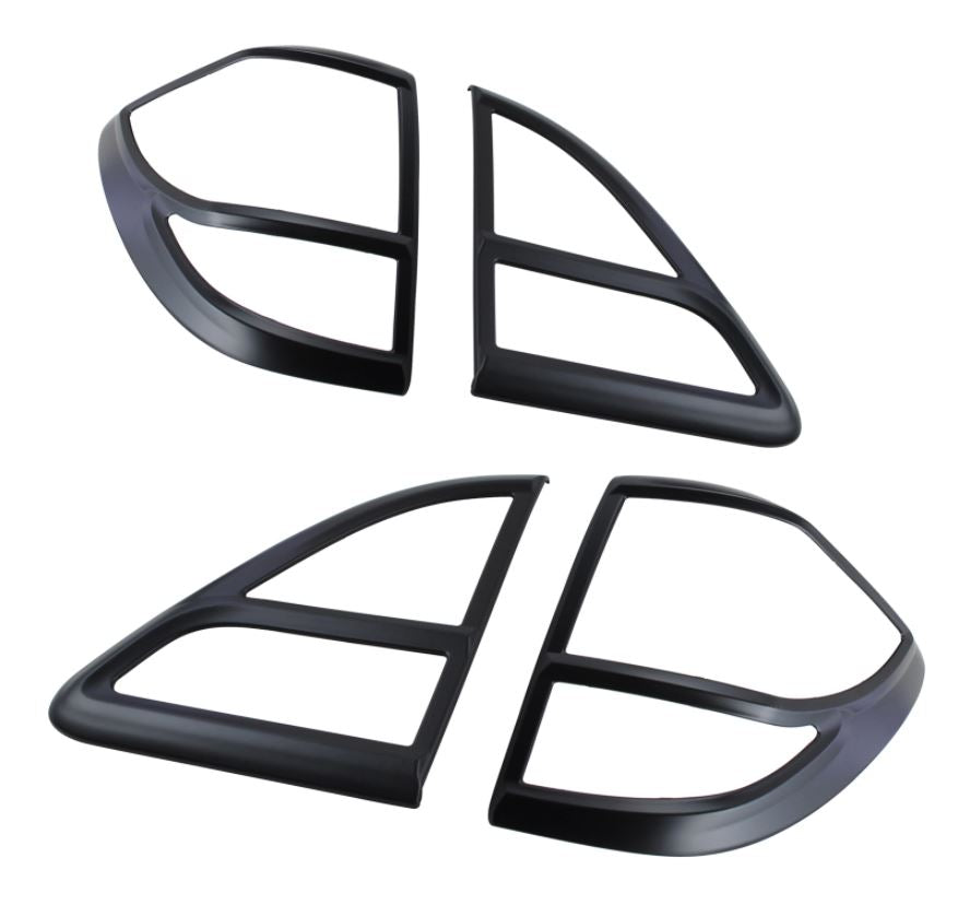 Mazda BT-50 2012-2020 Tail Light Cover Trim Matt Black