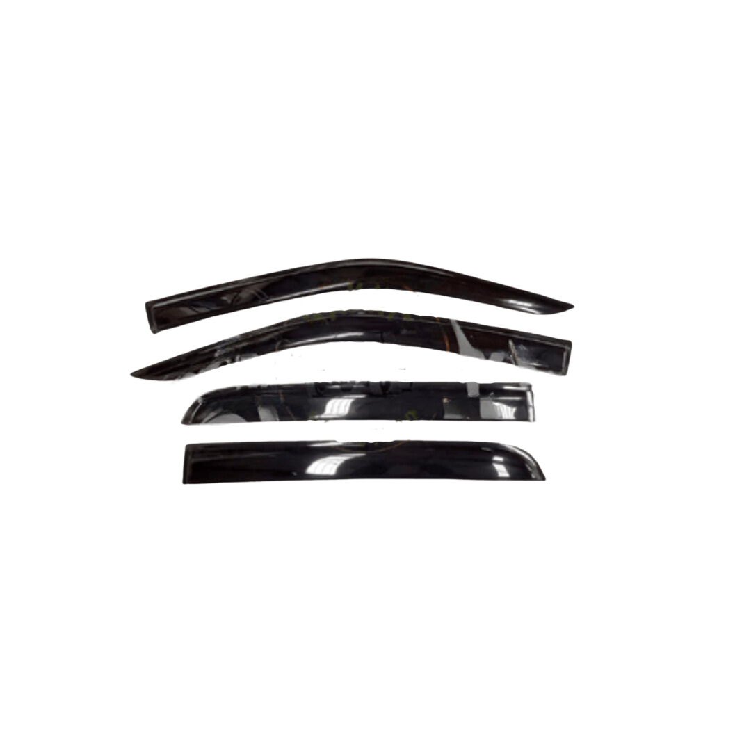 Mazda BT-50 2021+ Double Cab Weather Guards Gloss Black