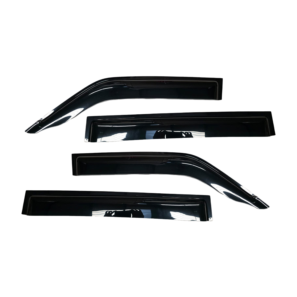 Mitsubishi Pajero 2006-2021 Weather Guards - Smoked Black