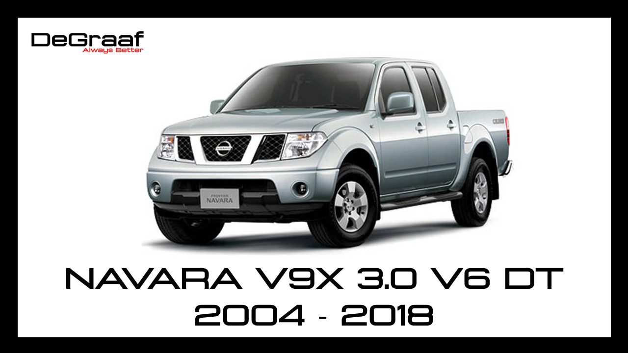 Nissan Navara V9X 3.0 V6 DT 2004 - 2018 Degraaf Exhaust