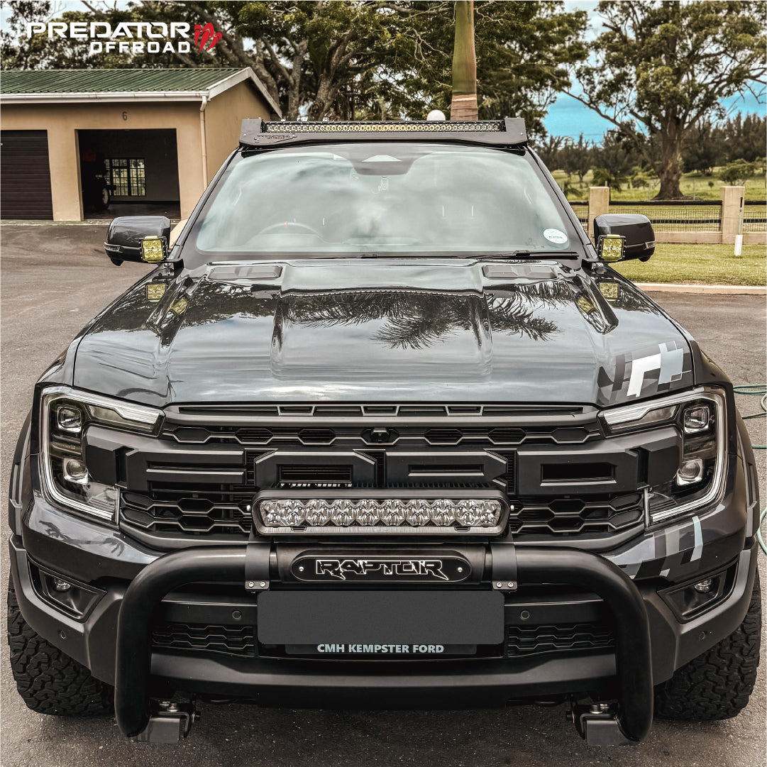 Predator Offroad Ford Ranger Next Gen Double Cab Stealth Roof Rack (2023+)