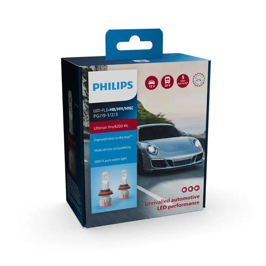 Philips Ultinon Pro9200 LED car headlight bulb (≈H8/H11/H16)