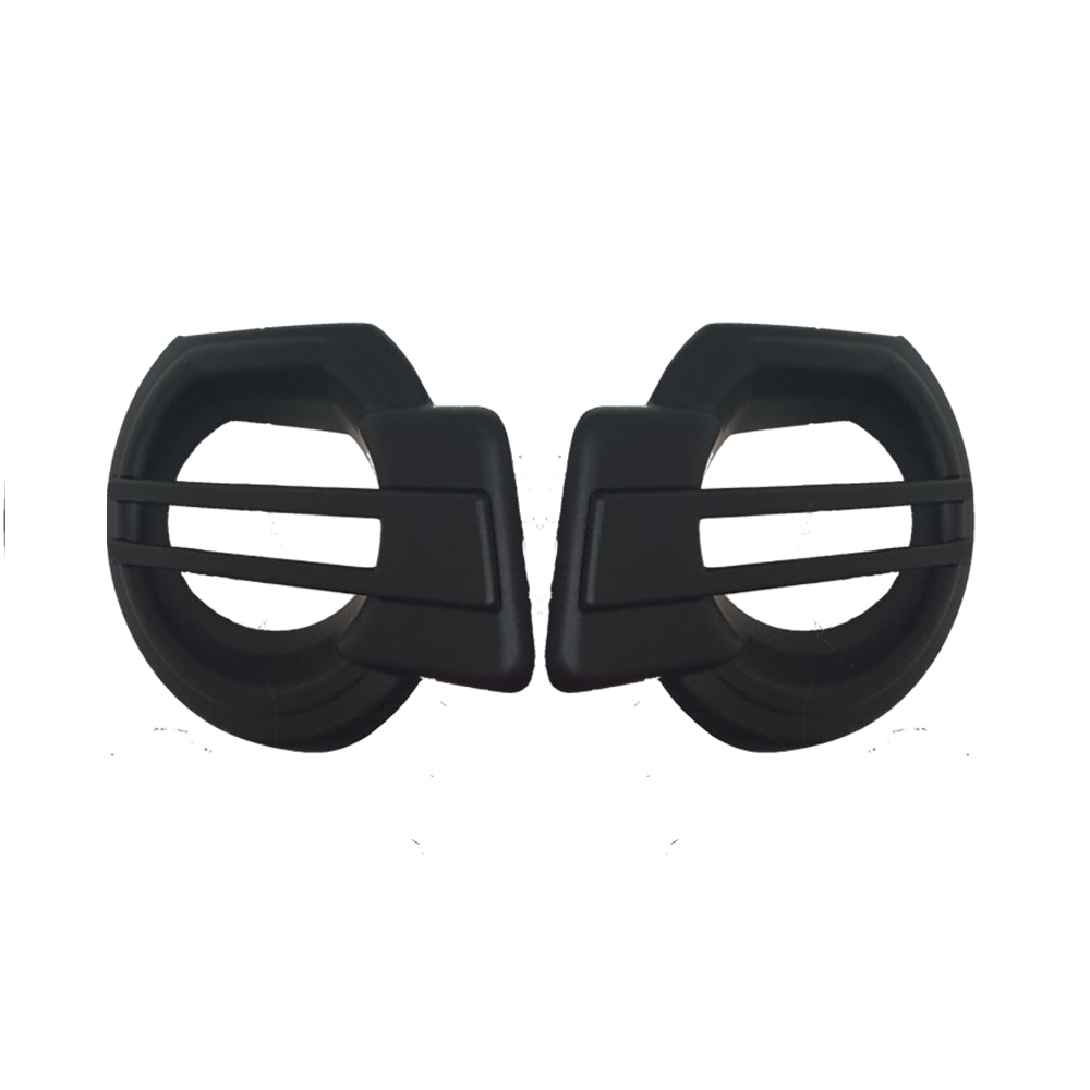 Ford Ranger T6 2012-2015 Fog Light Cover - Matte Black