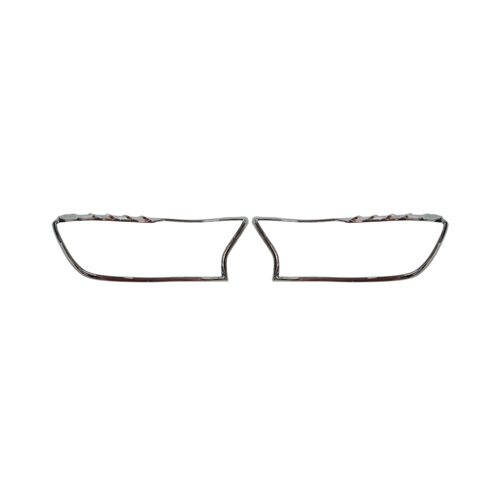 Ford Ranger 2016 - 2022 Head Light Cover Trim - Chrome