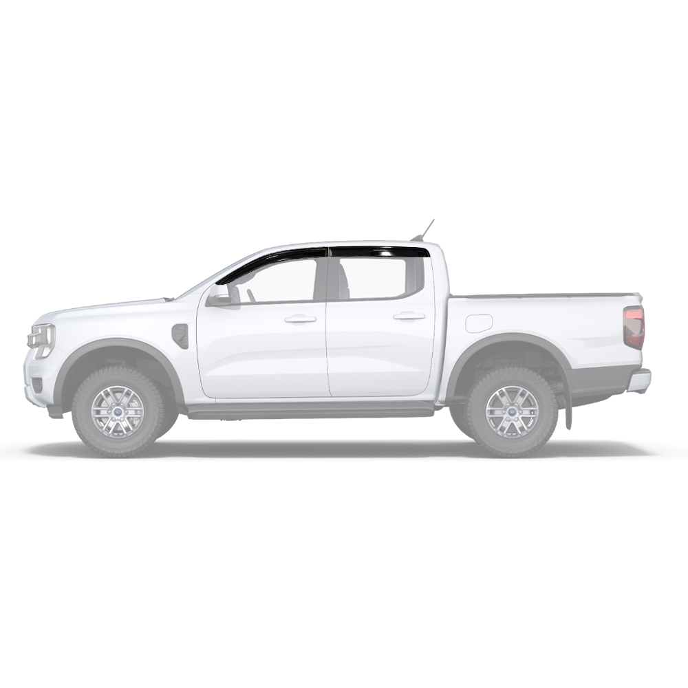 Ford Ranger New Gen Weather Guards D/C 2022-Present