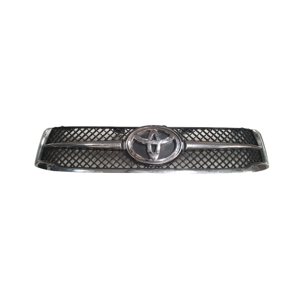 Toyota Hilux 2016-2018 V4 Upper Grill Black and Chrome with Badge