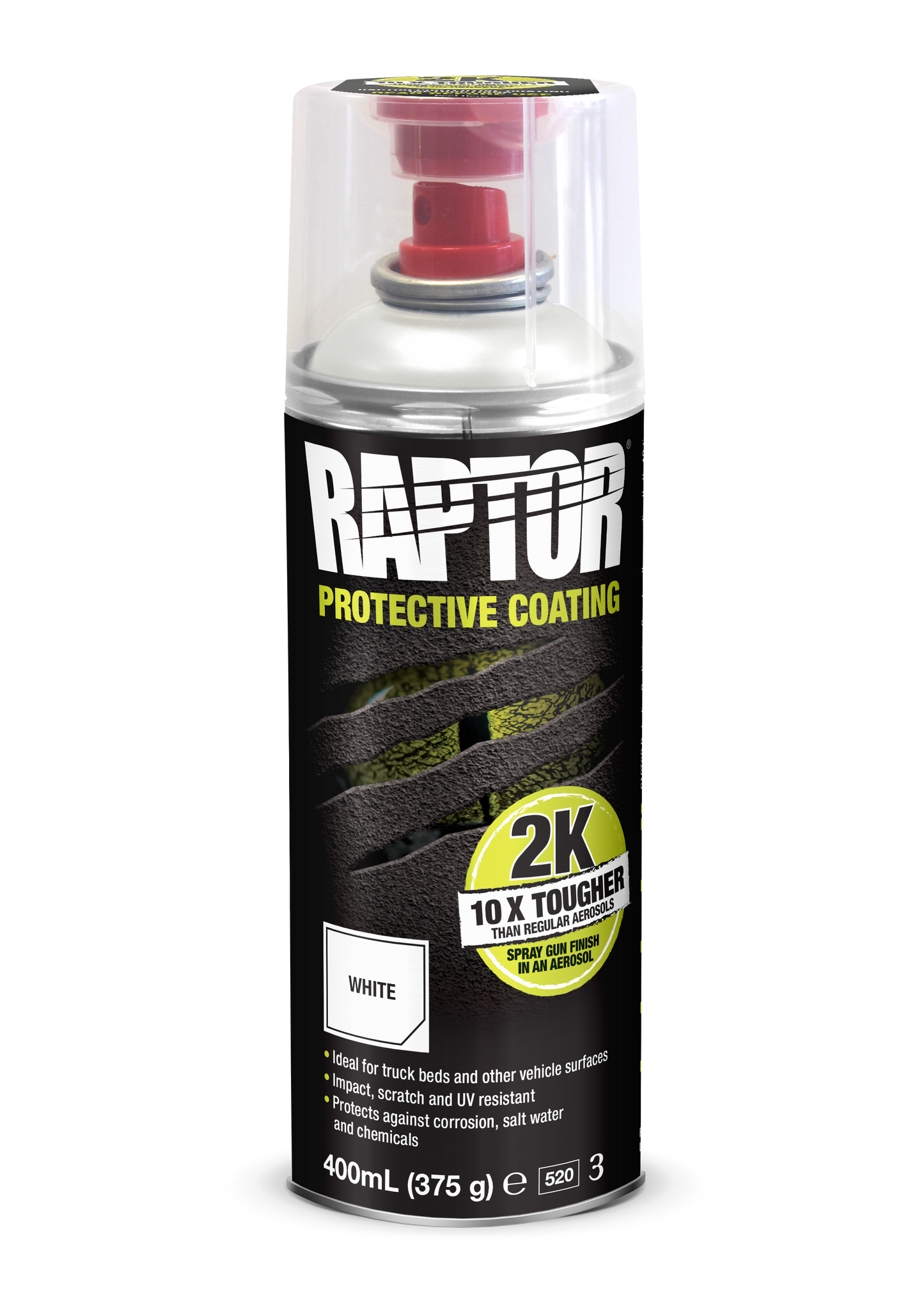 RAPTOR 2K AEROSOL - WHITE 400ml