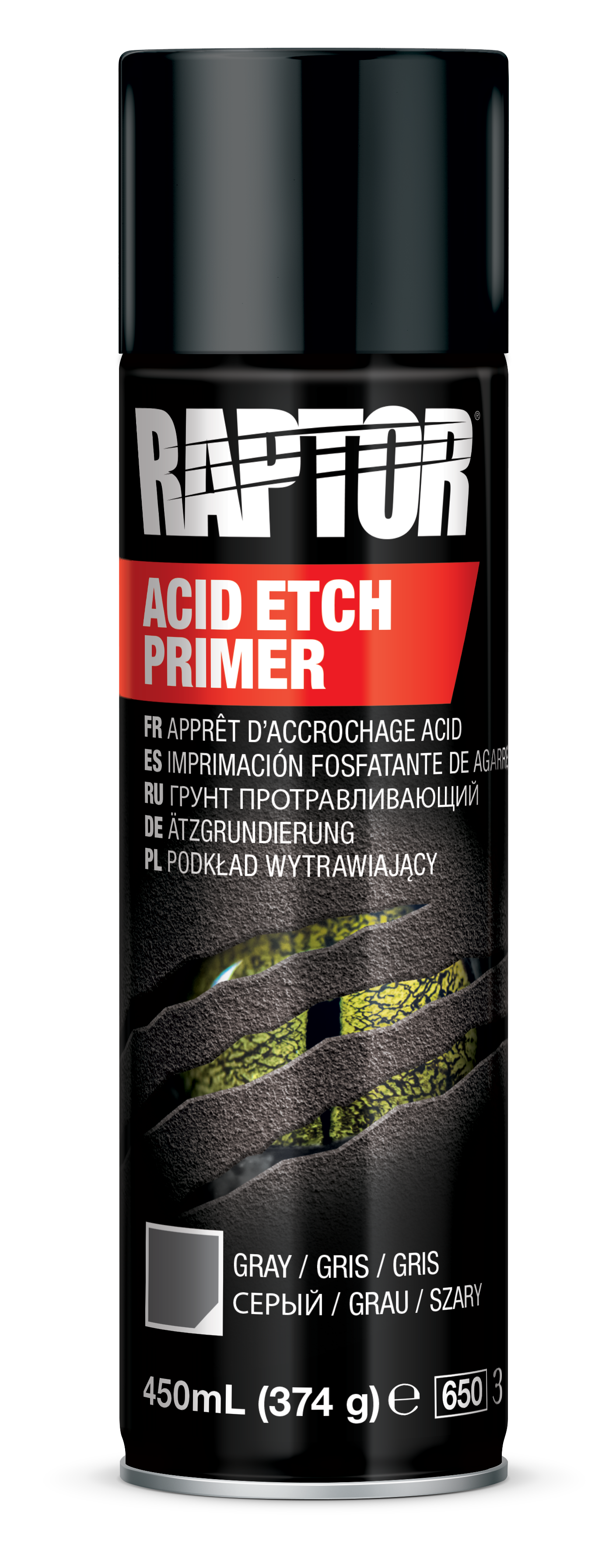RAPTOR ACID ETCH PRIMER AEROSOL 450ML
