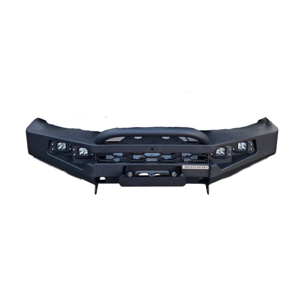 Suzuki Jimny Gen 4 Steel Front Bumper, Bikini - Advanced 4x4 (Includes Fog Lights and Bash Plate)
