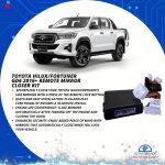 AutoTech Toyota Hilux/Fortuner GD6 2016+ Remote Mirror Closer Kit