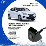 AutoVision Toyota Starlet 2018+ Reverse Camera Add-On Kit For Factory Radio