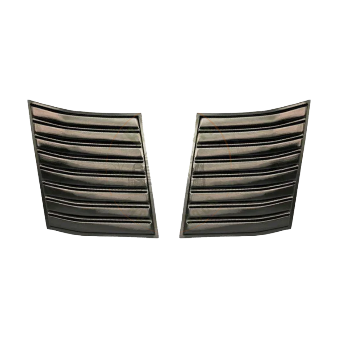 Ford Ranger T6 Bonnet Vents Matt Black