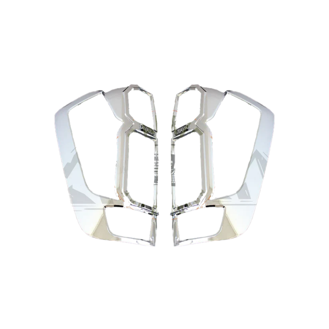 Nissan Navara 2016-2020 Tail Light Cover Trims Chrome