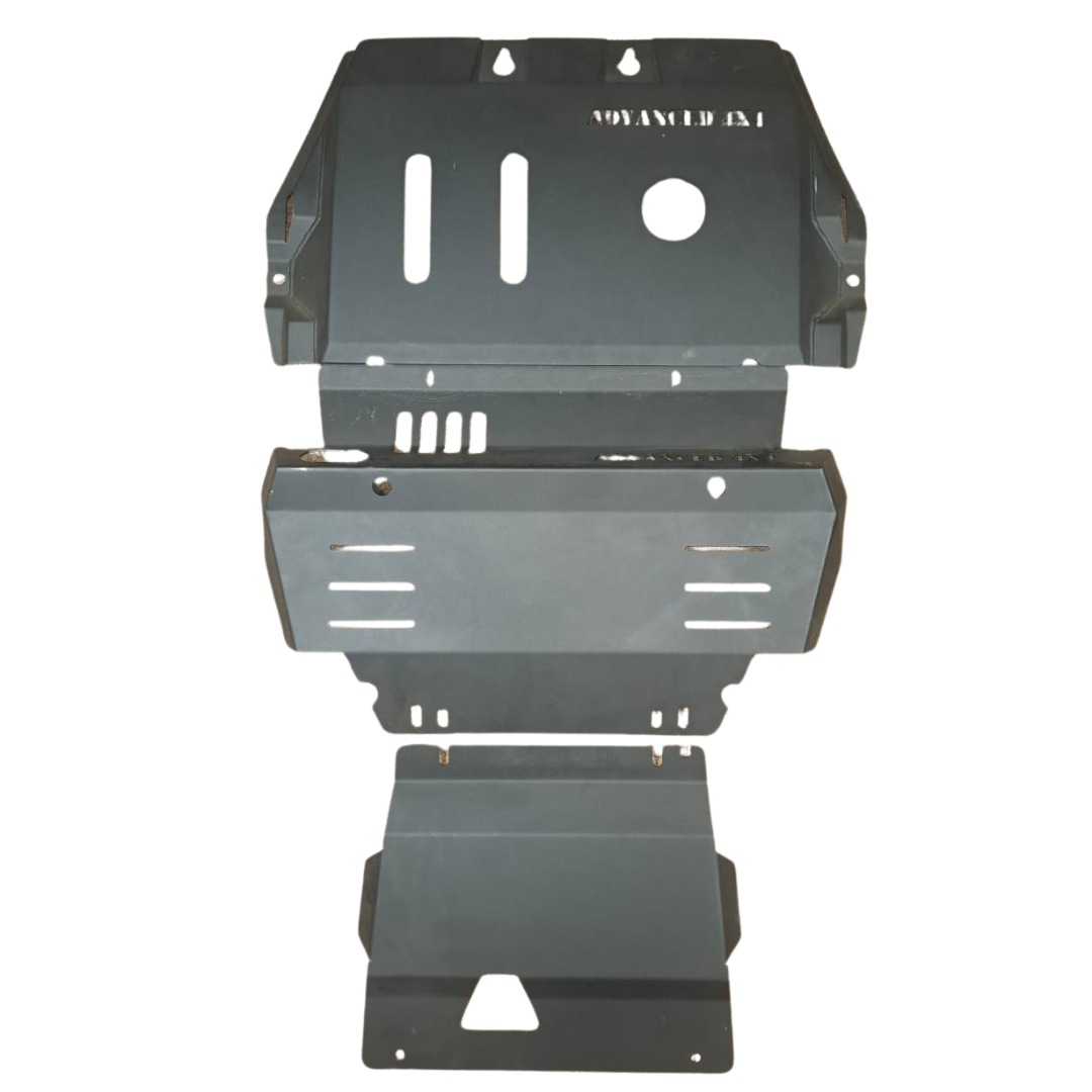 Isuzu D-Max Bash Plate / Skid Plate 3-Piece Set - Advanced 4x4