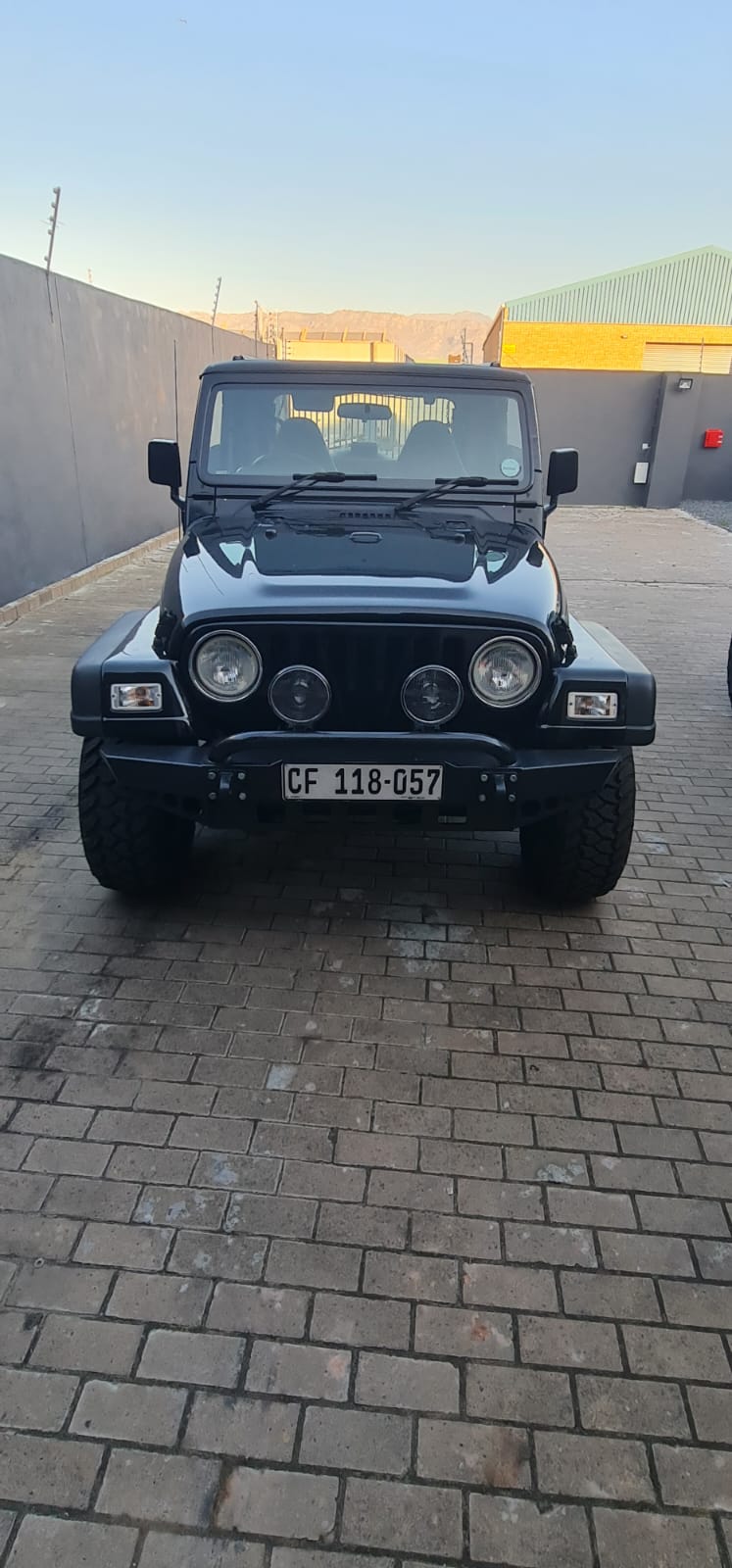 Jeep Wrangler TJ Front Bumper | 3mm Steel | Advanced 4x4