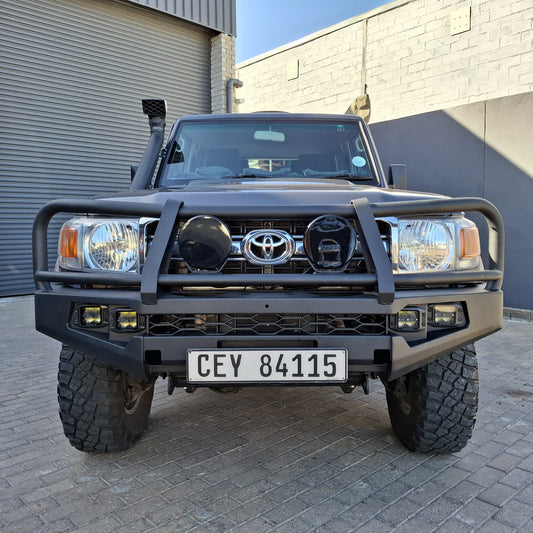 Land Cruiser 76 / 79 Front Bullbar Bumper (2000-2023) - Advanced 4x4
