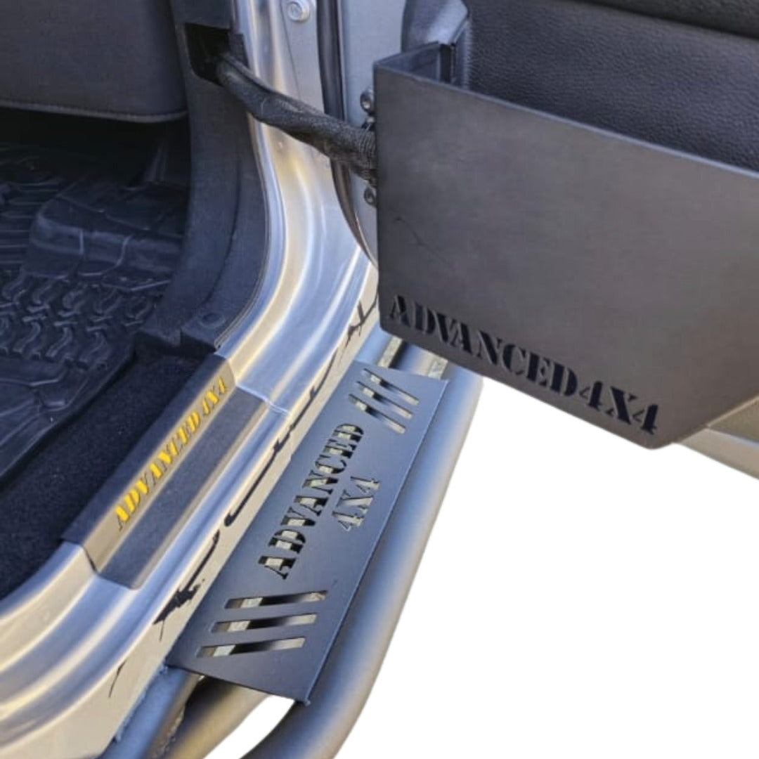 Jeep Wrangler JK / JKU Front Door Pockets Aluminium Set of 2 (2007-2018) - Advanced 4x4