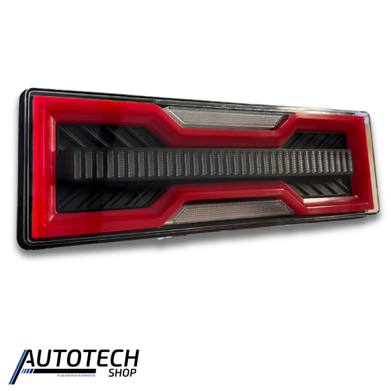 Clear LED Tail Lights β Toyota Land Cruiser 70 Series (Full Set, Plug & Play)