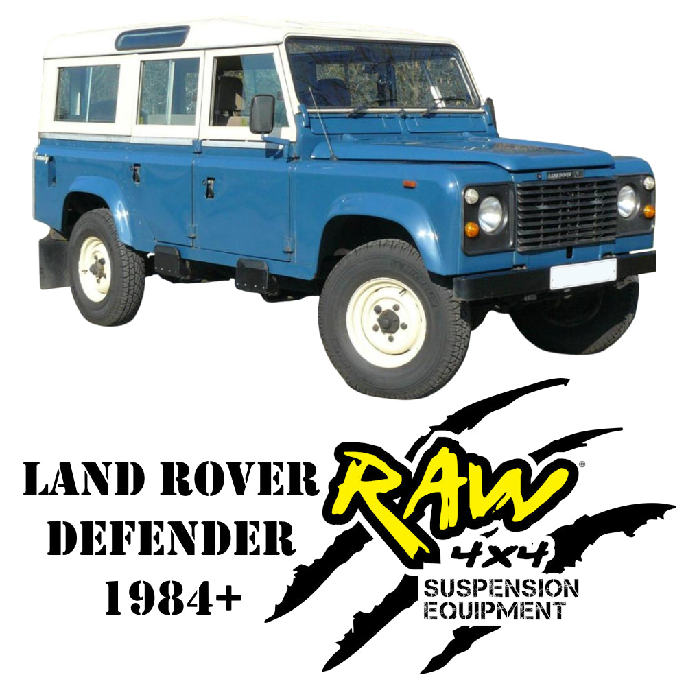 Land Rover Defender 110 & 130 1984 Raw Suspension