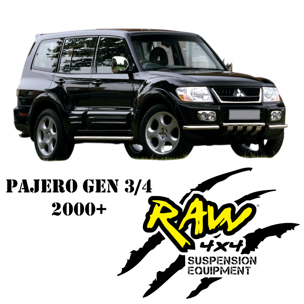 Mitsubishi Pajero Gen 3 / 4 2000+ Raw Suspension