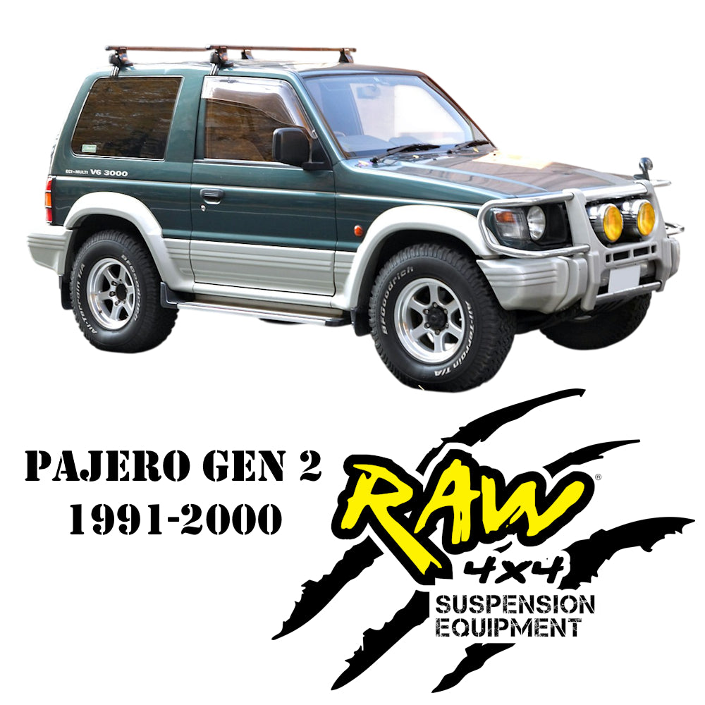 Mitsubishi Pajero Gen 2 1991 - 2000 Raw Suspension