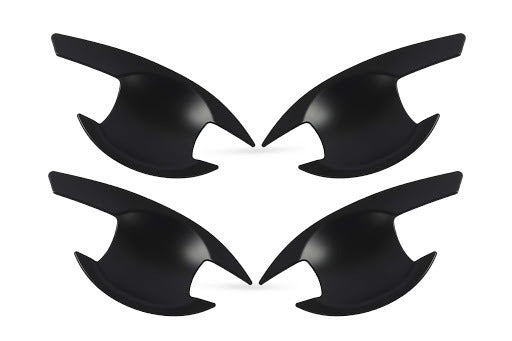 Mitsubishi Triton (2019-2021) Door Handle Cups Matt Black