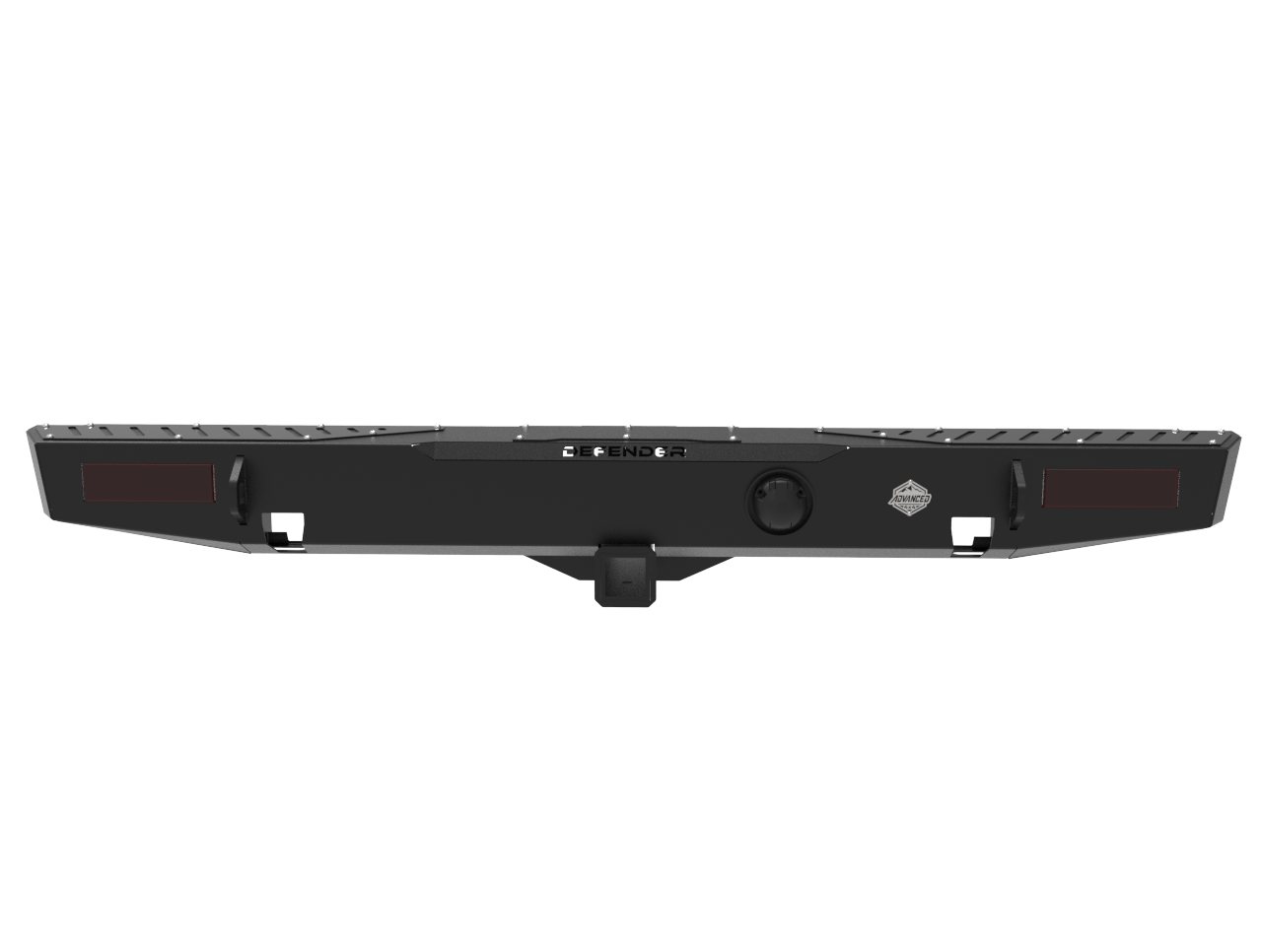 Land Rover Defender 90/110 Rear Bumper & Towbar | Integrated Recovery Points & Rear Lights | 3mm Mild Steel | SA-Made