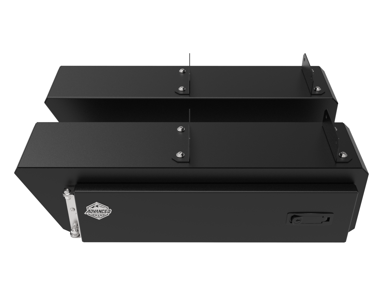 Toyota Land Cruiser 79 Series Side Storage Boxes | 2mm Mild Steel | Lockable | 2007–Present | SA-Made