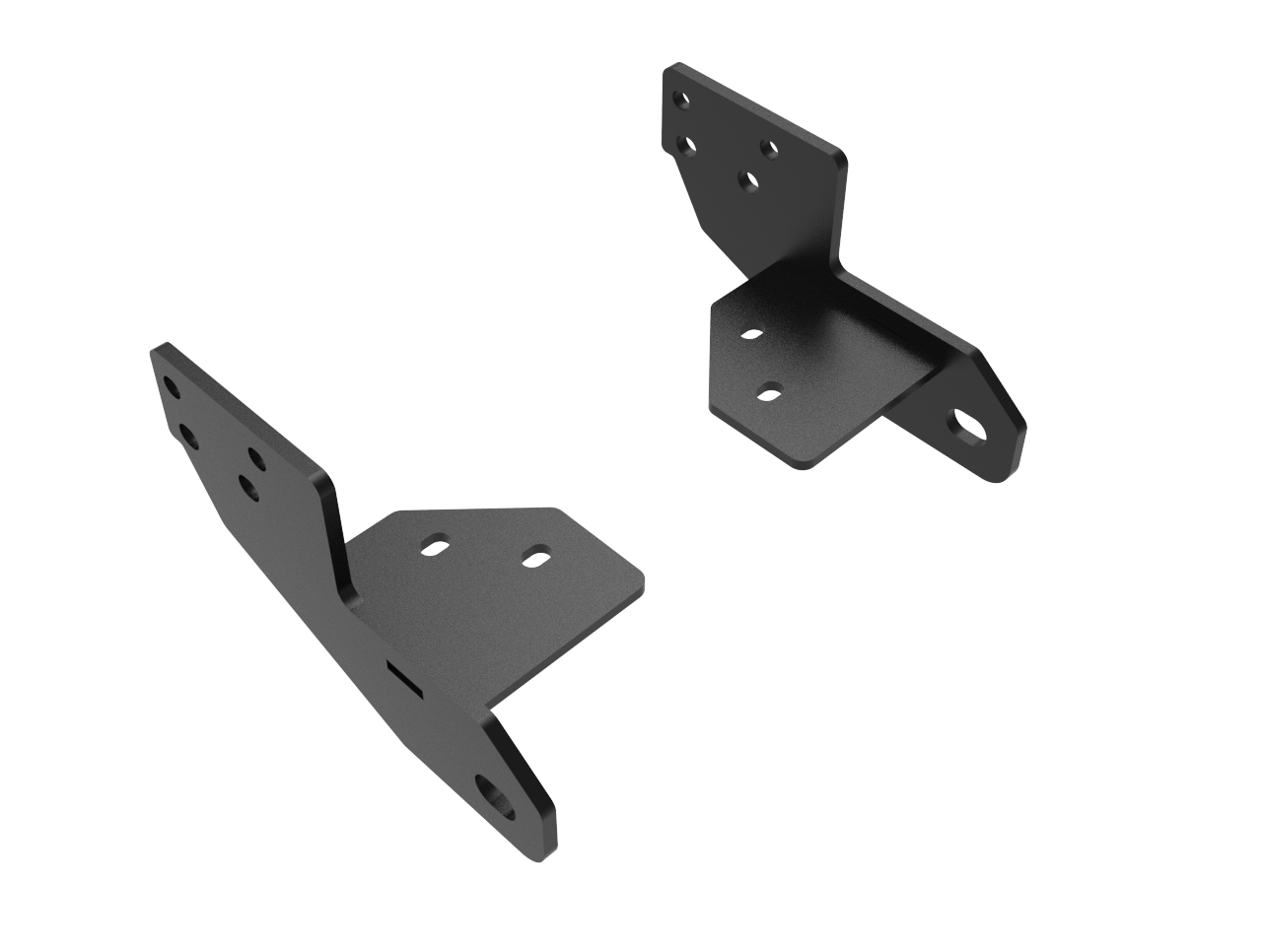 Toyota Land Cruiser 79 Series Rear Recovery Points | 10mm Mild Steel | Chassis Mount | 2007–Present | SA-Made