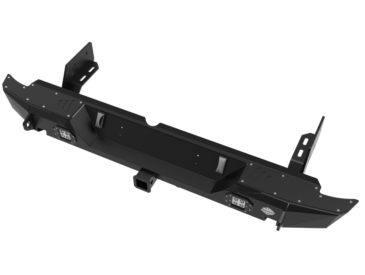 Ford Ranger T6/T7 Rear Step Bumper | No Spare Wheel Carrier | 3mm Mild Steel | 32kg | 2012–2022 | SA-Made