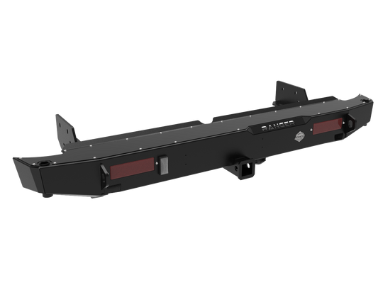 Ford Ranger T6/T7 Rear Bumper | Spare Wheel Carrier Compatible | 3mm Mild Steel | 42kg | 2012–2022 | SA-Made