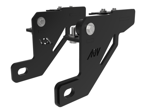 Suzuki Jimny Gen 4 Rear Recovery Points | OEM Bumper Fit | 8mm Mild Steel | Left & Right Set